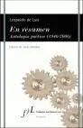 En Resumen. Antología Poética ( 1946-2005 ) de Leopoldo de Luis