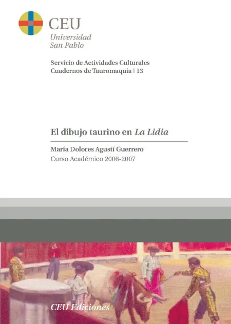 El Dibujo Taurino en la Lidia