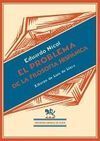 EL PROBLEMA DE LA FILOSOFÍA HISPÁNICA. EDICIÓN DE LUIS DE LLERA.