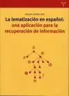 La Lematización en Español