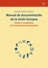 MANUAL DE DOCUMENTACIÓN DE LA UNIÓN EUROPEA