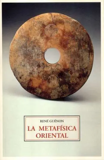 La Metafísica Oriental