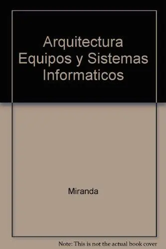 Arquitectura de Equipos y Sistemas Informáticos
