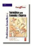 Problemas Resueltos Matematicas Economia y Empresa Paso a Paso