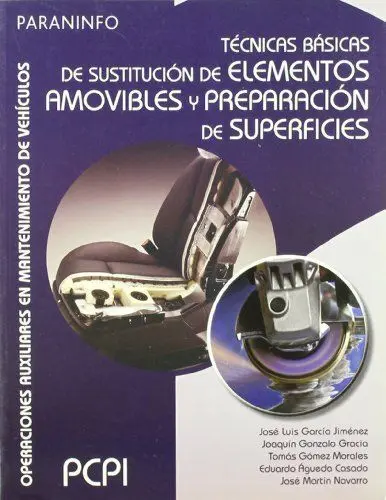 Técnicas Básicas de Sustitución de Elementos Amovibles y Preparación de Superficies