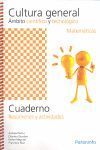 CUADERNO DE CULTURA GENERAL AMBITO CIENTÍFICO MATE