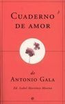 CUADERNO DE AMOR DE ANTONIO GALA