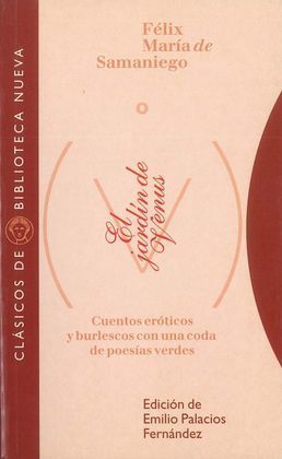 EL JARDÍN DE VENUS. CUENTOS ERÓTICOS Y BURLESCOS CON UNA CODA DE POESÍ
