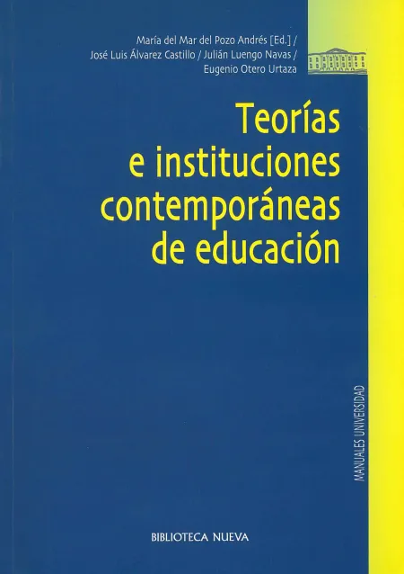 Teorías e Instituciones Contemporáneas de Educación