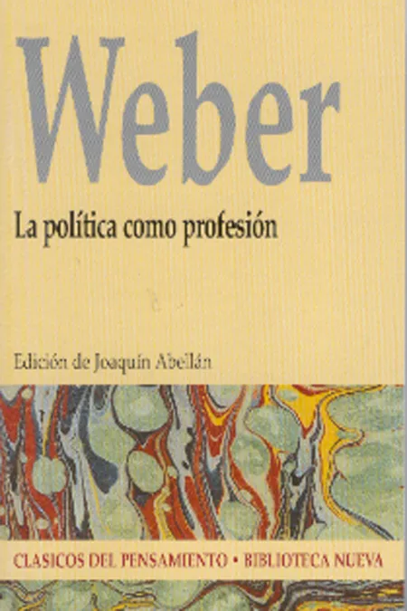 La Política Como Profesión