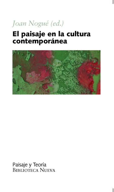 El Paisaje en la Cultura Contemporánea