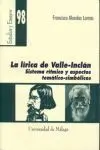 La Lírica de Valle-Inclán