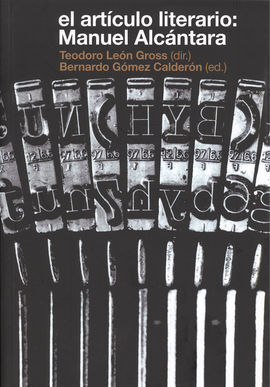 MANUEL ALCÁNTARA. EL ARTÍCULO LITERARIO