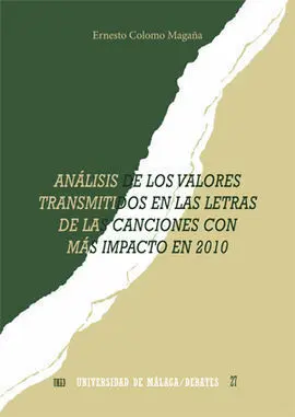 Análisis de los Valores Transmitidos en las Letras de las Canciones con Más Impa