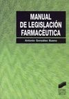 MANUAL DE LEGISLACIÓN FARMACÉUTICA