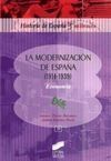 LA MODERNIZACIÓN DE ESPAÑA (1914-1939)
