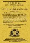 Noticias de la Historia General de las Islas de Canaria (Tomo 3)