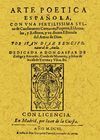 ARTE POÉTICA ESPAÑOLA
