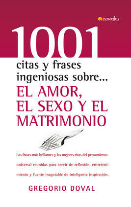EL AMOR, EL SEXO Y EL MATRIMONIO