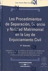 LOS PROCEDIMIENTOS DE SEPARACIÓN, DIVORCIO Y NULIDAD MATRIMONIAL EN LA LEY DE ...