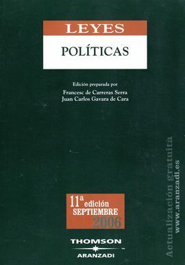 LEYES POLÍTICAS 2006