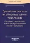 Operaciones Interiores en el Impuesto Sobre el Valor Añadido