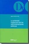 LA POTESTAD INSPECTORA DE LAS ADMINISTRACIONES PÚBLICAS