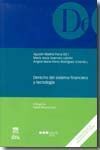 DERECHO DEL SISTEMA FINANCIERO Y TECNOLOGÍA