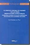 EL DERECHO CONTABLE DE FUSIONES Y DE LAS OTRAS MODIFICACIONES ESTRUCTURALES
