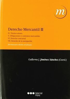 DERECHO MERCANTIL VOL. II