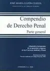 Compendio de Derecho Penal. Parte General