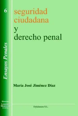 Seguridad Ciudadana y Derecho Penal