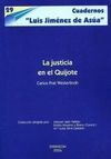 LA JUSTICIA EN EL QUIJOTE