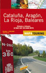 MAPA TOURING DE CARRETERAS 1:340.000 - CATALUÑA, ARAGÓN, LA RIOJA Y BALEARES (DESPLEGABLE)
