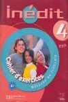 Inédit 4 Cuaderno de Ejercicios + Celf