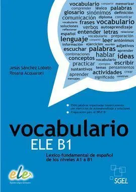 Vocabulario Ele B1