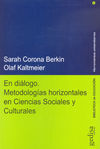 EN DIALOGO METODOLOGIAS HORIZONTALES CIENCIAS SOCIALES CULT