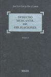 DERECHO MERCANTIL DE OBLIGACIONES, 2 TOMOS