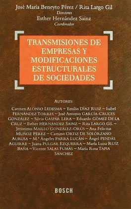 Transmisiones de Empresas y Modificaciones Estruct
