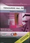 Cuerpo de Profesores de Enseñanza Secundaria. Lengua y Literatura Iv Volumen