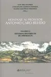 Homenaje Al Profesor Antonio Caro Bellido