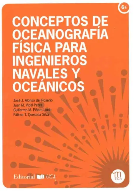 Conceptos de Oceanografía Física para Ingenieros Navales y Oceánicos