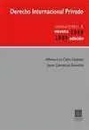 Derecho Internacional Privado Vol. I 2008-2009