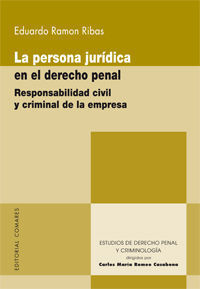 LA PERSONA JURÍDICA EN EL DERECHO PENAL