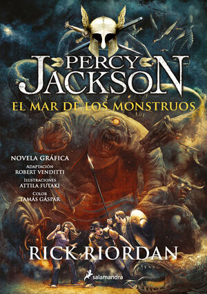 EL MAR DE LOS MONSTRUOS (PERCY JACKSON Y LOS DIOSES DEL OLIMPO [NOVELA GRÁFICA]