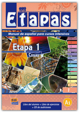 ETAPAS 1. COSAS. LIBRO DEL ALUMNO + LIBRO DE EJERCICIOS + CD AUDIO