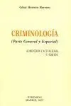 Criminologia Parte General y Especial