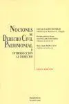 Nociones de Derecho Civil Patrimonial e Introduccón Al Derecho