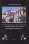 ASPECTOS CONSTITUCIONALES Y PROCESALES DE LA INMUNIDAD PARLA