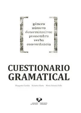 Cuestionario Gramatical